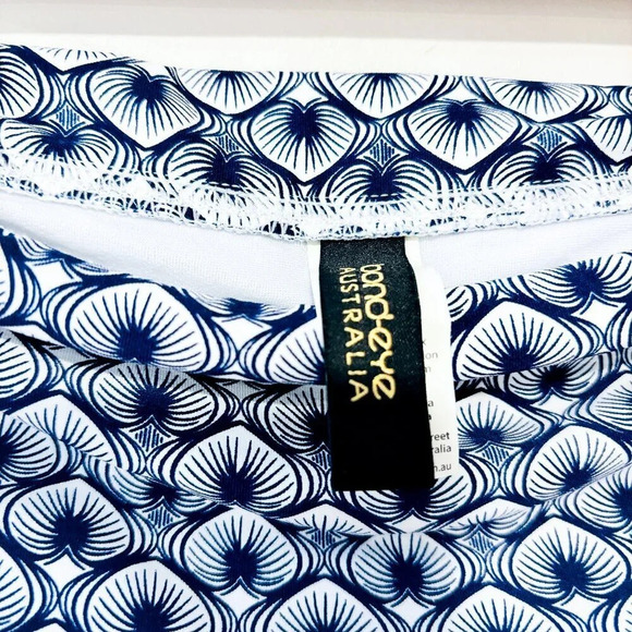 BOND-EYE – Navy floral bikini bottom | Size 12 * - Picture 6 of 7